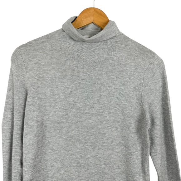 Norma Kamali Long Sleeve Turtle Neck Top Size Medium - Picture 2 of 9